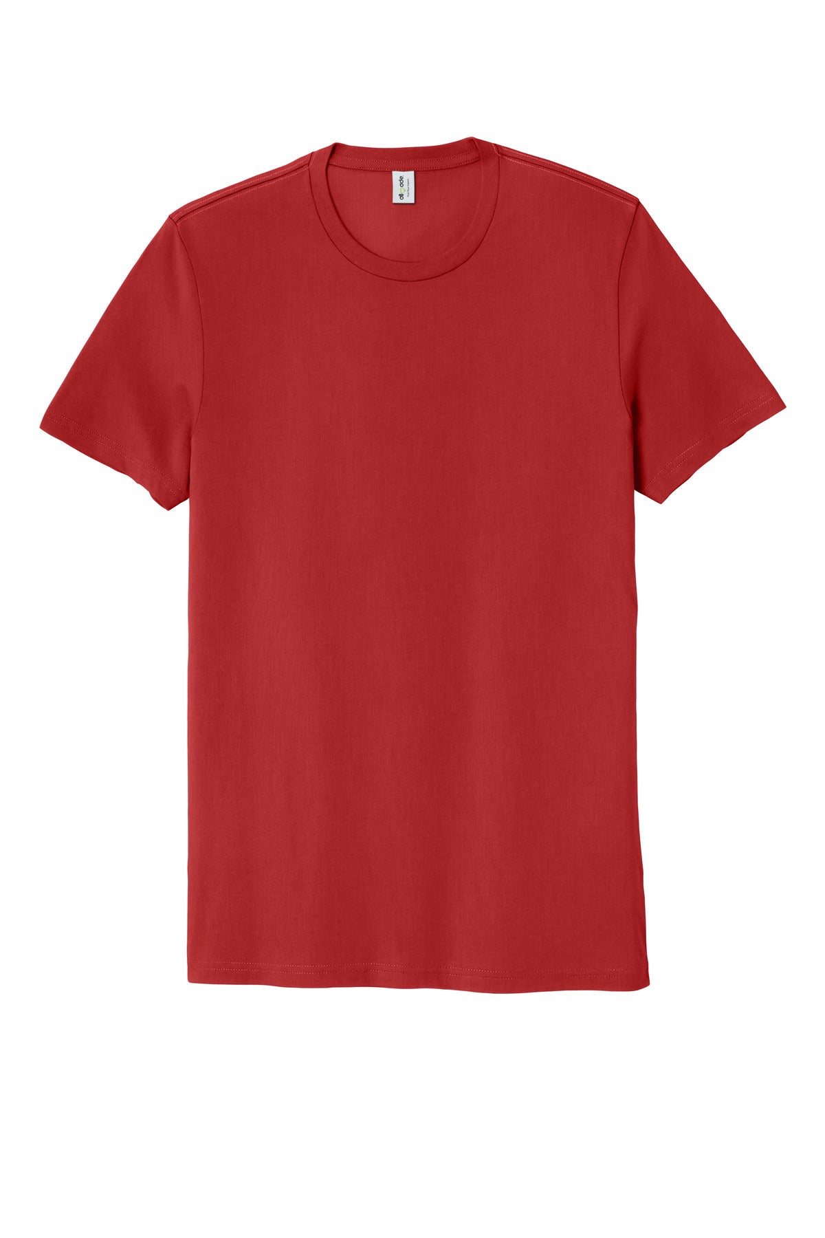 Allmade Unisex Organic Cotton Tee - Revolution Red - flat front