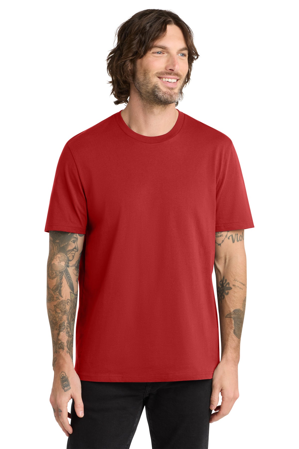 Allmade Unisex Organic Cotton Tee - Revolution Red - front