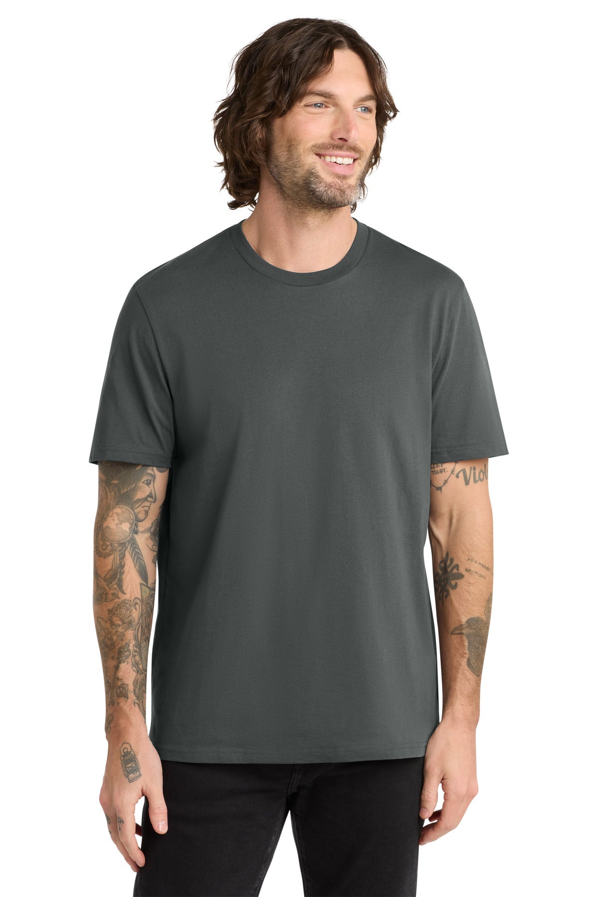 Allmade Unisex Organic Cotton Tee - Terrain Grey - front