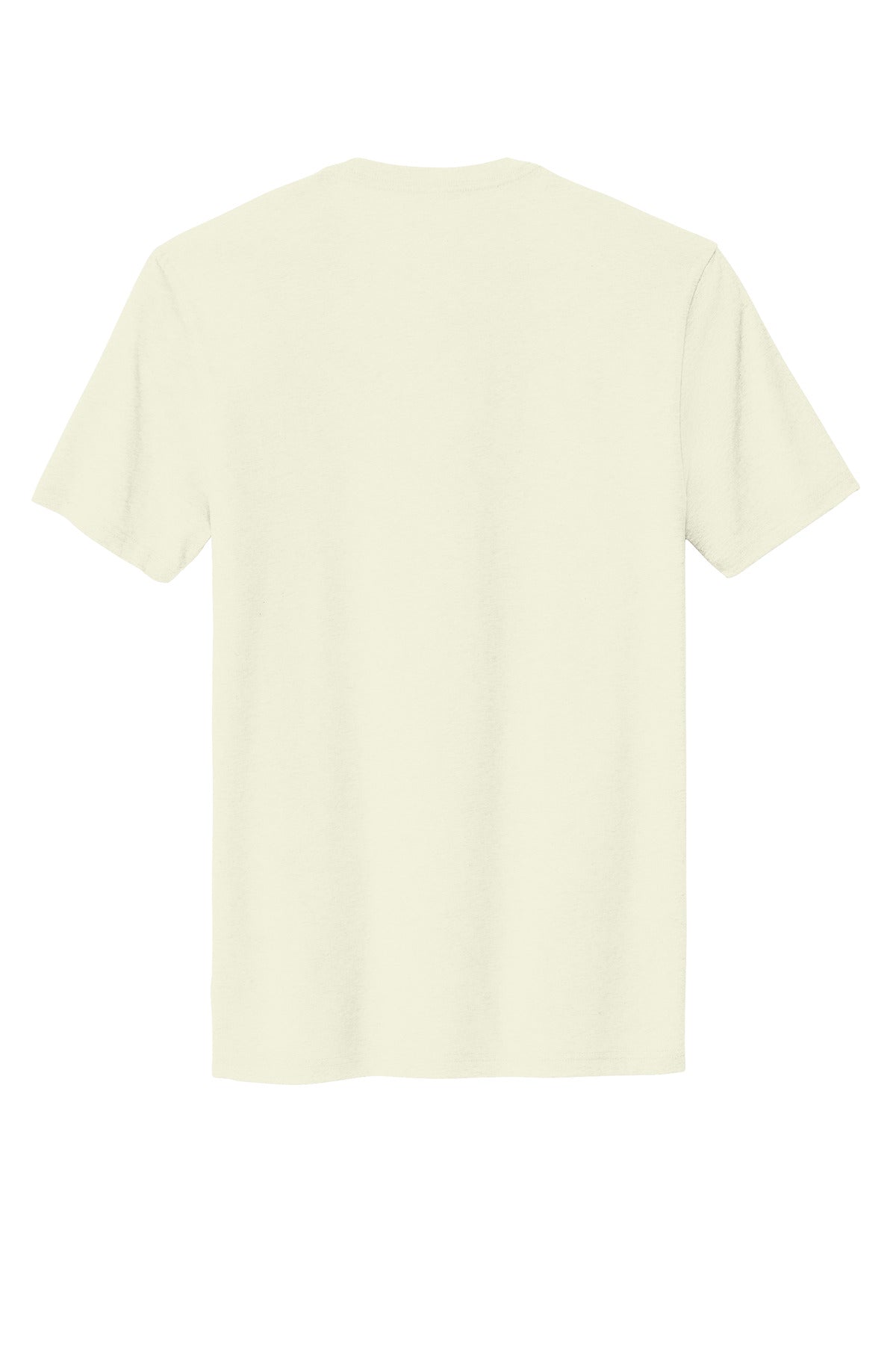 Allmade Unisex Organic Cotton Tee - White Sand - flat back