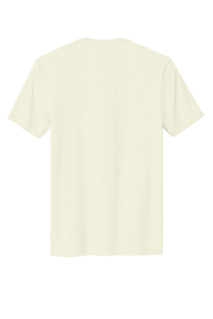 Allmade Unisex Organic Cotton Tee - White Sand - flat back