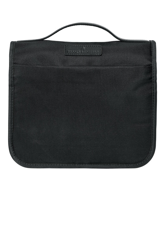 Brooks Brothers Oxford Small Travel Bag - Deep Black - front