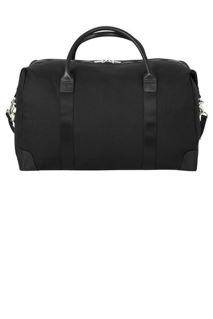 Brooks Brothers Wells Duffel - Black - flat back