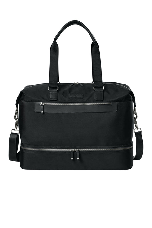 Brooks Brothers Oxford Weekender - Deep Black - front