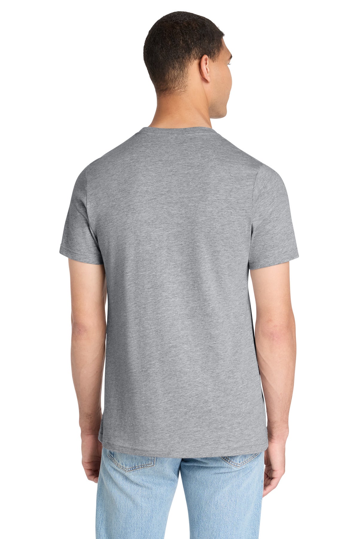 BELLA+CANVAS Unisex Heather CVC Short Sleeve Tee - Athletic Heather - back