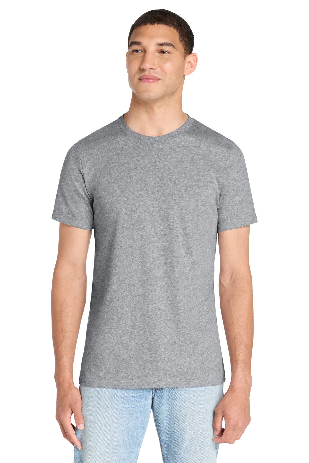 BELLA+CANVAS Unisex Heather CVC Short Sleeve Tee - Athletic Heather - front
