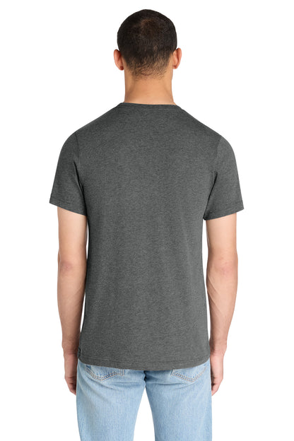 BELLA+CANVAS Unisex Heather CVC Short Sleeve Tee - Deep Heather - back