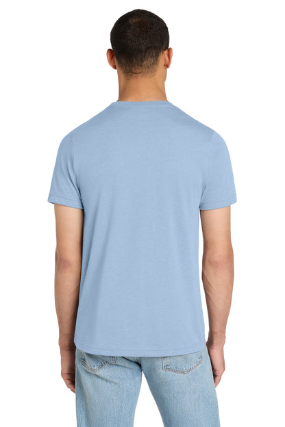 BELLA+CANVAS Unisex Heather CVC Short Sleeve Tee - Heather Baby Blue - back