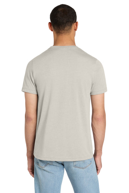 BELLA+CANVAS Unisex Heather CVC Short Sleeve Tee - Heather Cement - back