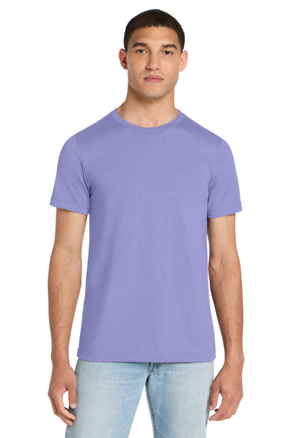 BELLA+CANVAS Unisex Heather CVC Short Sleeve Tee - Heather Dark Lavender - front