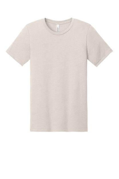 BELLA+CANVAS Unisex Heather CVC Short Sleeve Tee - Heather Dust - flat front