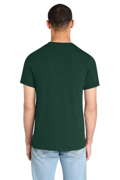 BELLA+CANVAS Unisex Heather CVC Short Sleeve Tee - Heather Emerald - back