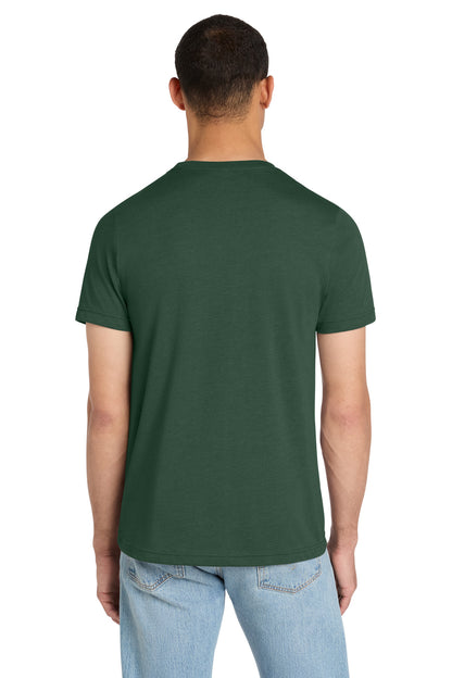 BELLA+CANVAS Unisex Heather CVC Short Sleeve Tee - Heather Forest - back