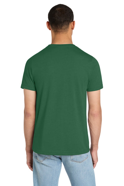 BELLA+CANVAS Unisex Heather CVC Short Sleeve Tee - Heather Grass Green - back