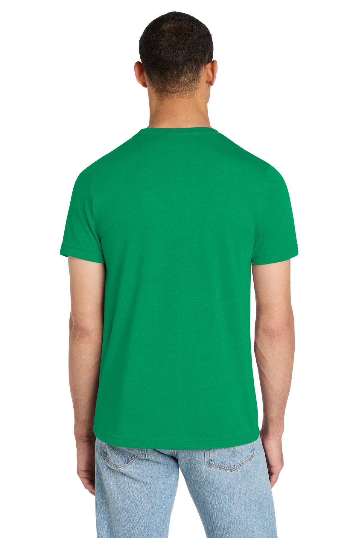 BELLA+CANVAS Unisex Heather CVC Short Sleeve Tee - Heather Kelly - back