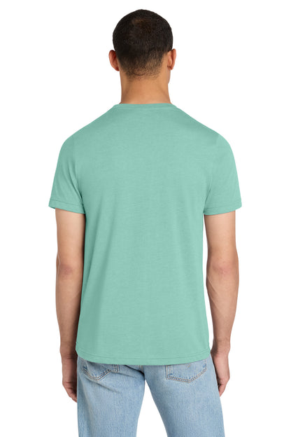 BELLA+CANVAS Unisex Heather CVC Short Sleeve Tee - Heather Mint - back