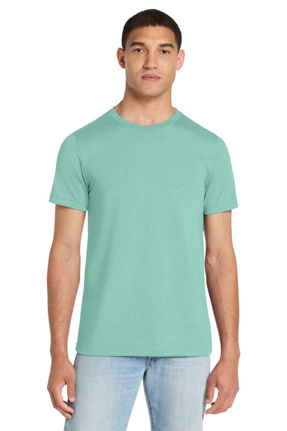 BELLA+CANVAS Unisex Heather CVC Short Sleeve Tee - Heather Mint - front
