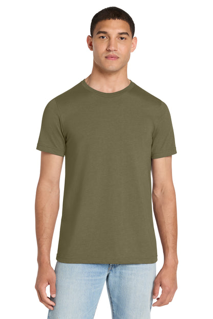 BELLA+CANVAS Unisex Heather CVC Short Sleeve Tee - Heather Olive - front