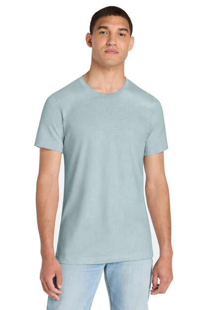 BELLA+CANVAS Unisex Heather CVC Short Sleeve Tee - Heather Prism Ice Blue - front