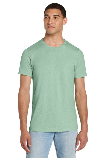 BELLA+CANVAS Unisex Heather CVC Short Sleeve Tee - Heather Prism Mint - front