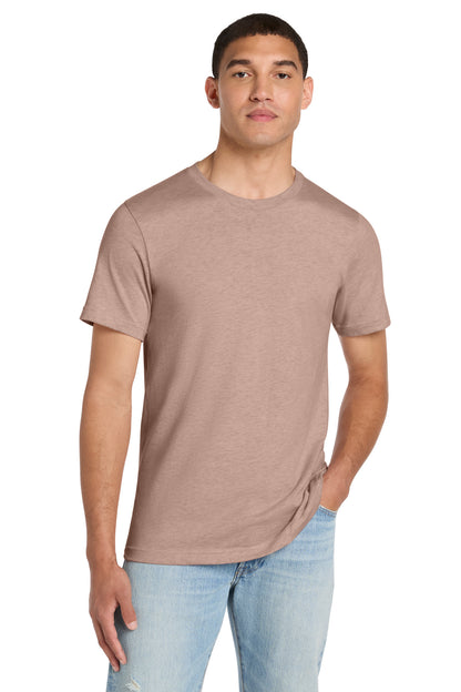 BELLA+CANVAS Unisex Heather CVC Short Sleeve Tee - Heather Prism Peach - front
