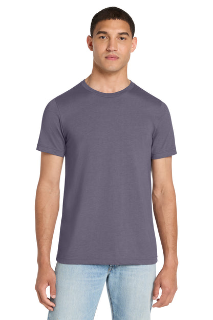 BELLA+CANVAS Unisex Heather CVC Short Sleeve Tee - Heather Purple - front