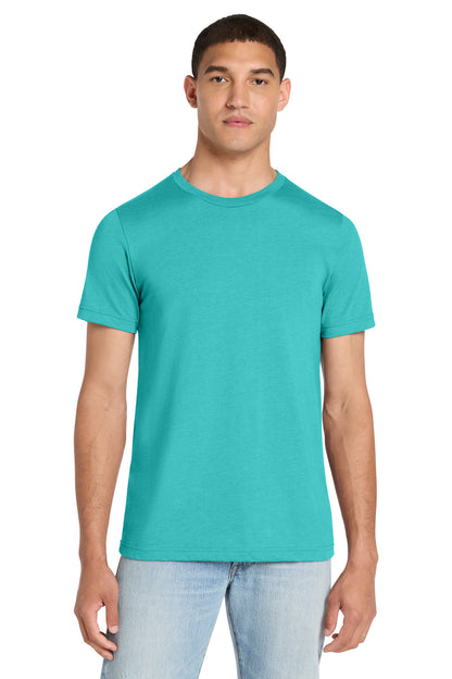 BELLA+CANVAS Unisex Heather CVC Short Sleeve Tee - Heather Sea Green - front