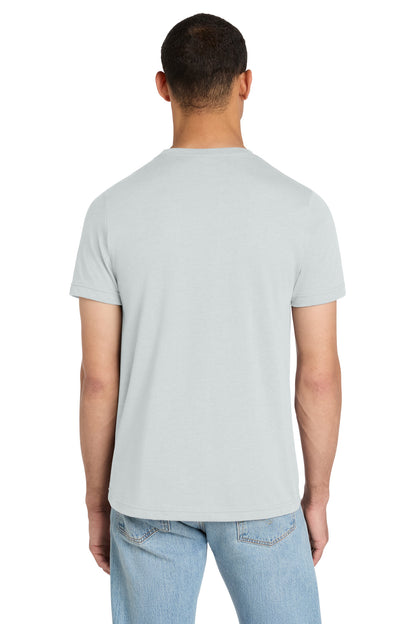 BELLA+CANVAS Unisex Heather CVC Short Sleeve Tee - Heather Silver - back