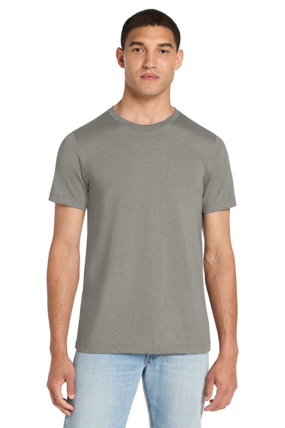 BELLA+CANVAS Unisex Heather CVC Short Sleeve Tee - Heather Stone - front