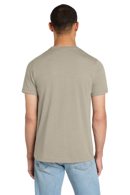 BELLA+CANVAS Unisex Heather CVC Short Sleeve Tee - Heather Tan - back