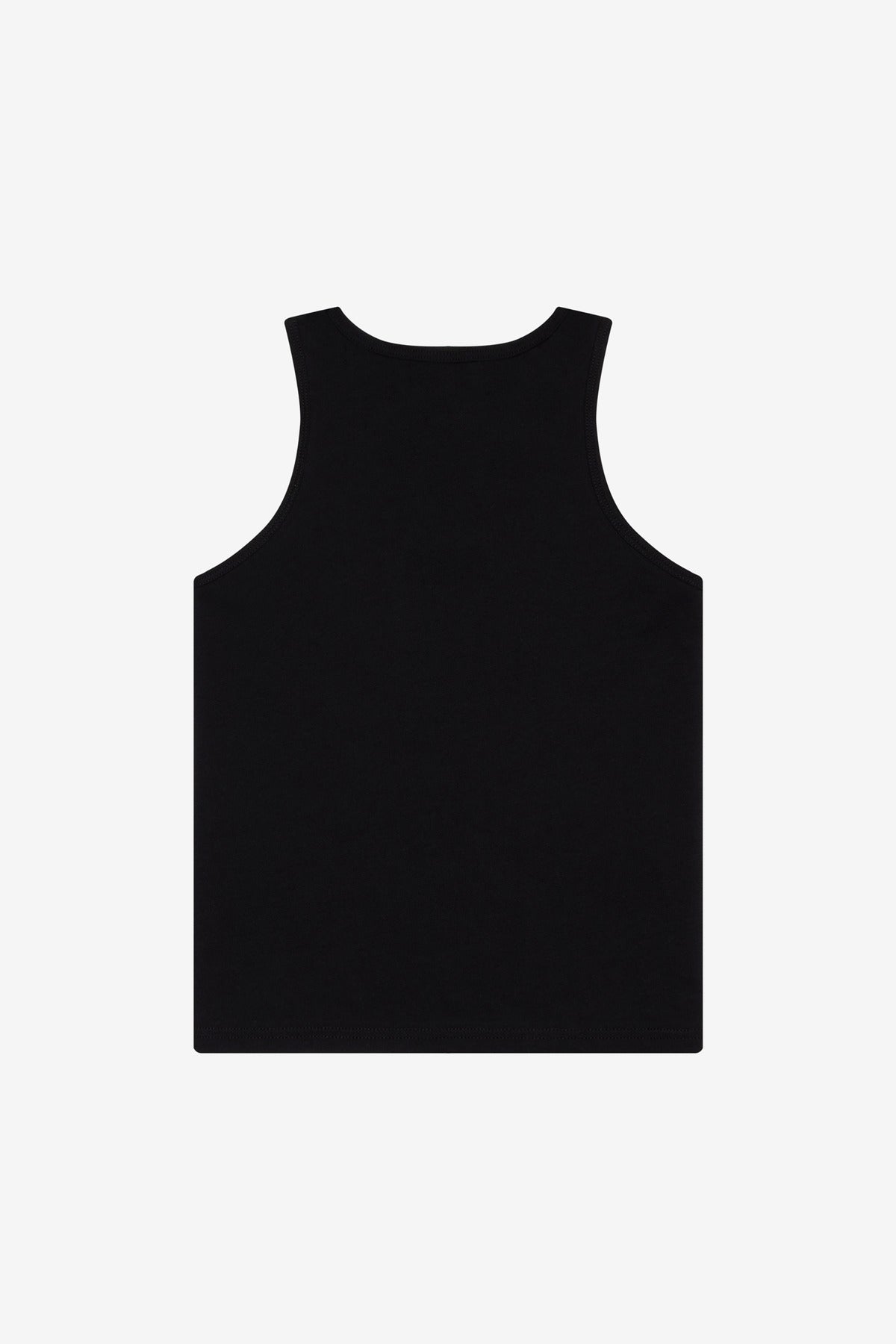 BELLA+CANVAS Youth Jersey Tank - Black - flat back