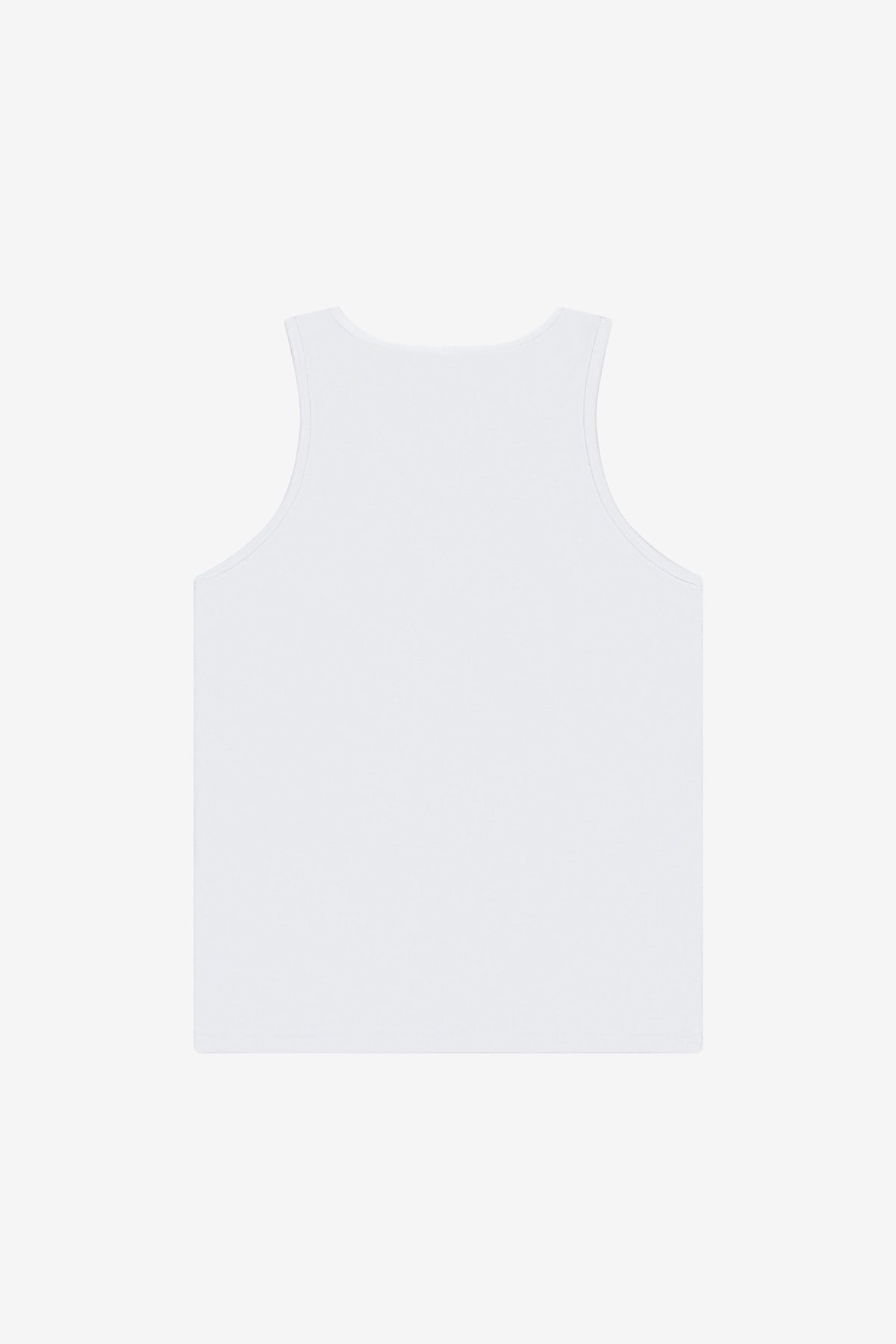 BELLA+CANVAS Youth Jersey Tank - White - flat back