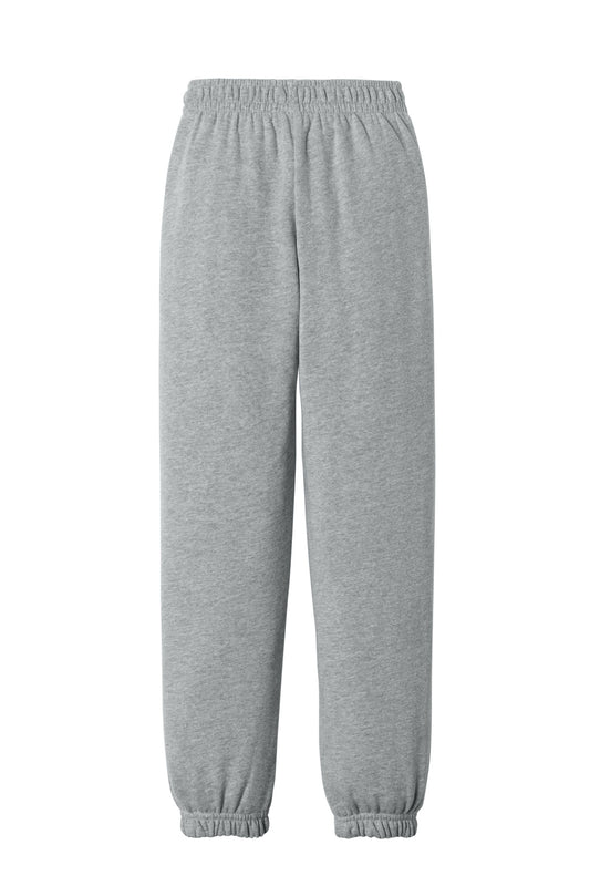 BELLA+CANVAS Youth Sponge Fleece Sweatpant - Athletic Heather - flat back
