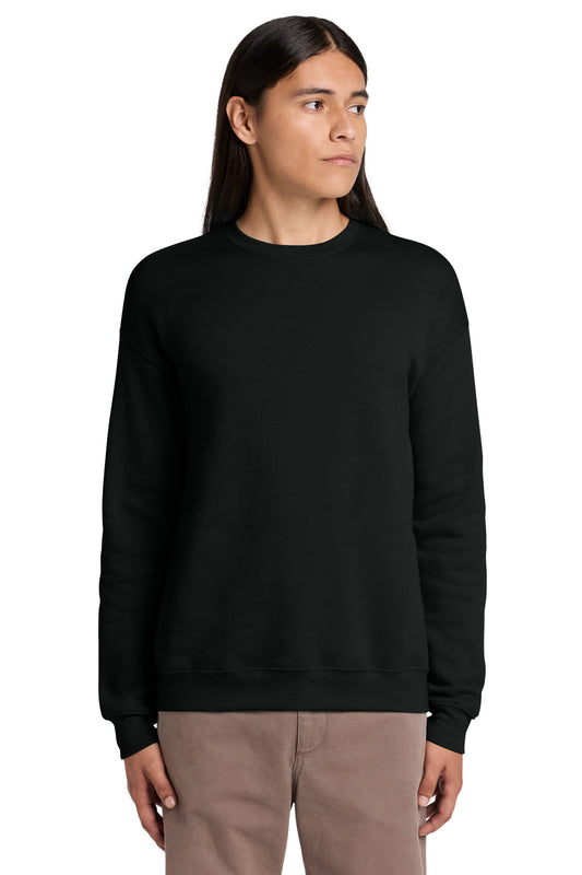 BELLA+CANVAS Unisex Sponge Fleece Drop Shoulder Sweatshirt - Black - front
