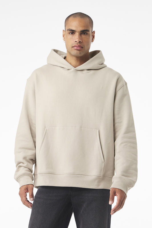 BELLA+CANVAS Unisex 10-Ounce Heavyweight Pullover Hoodie - Dust - front