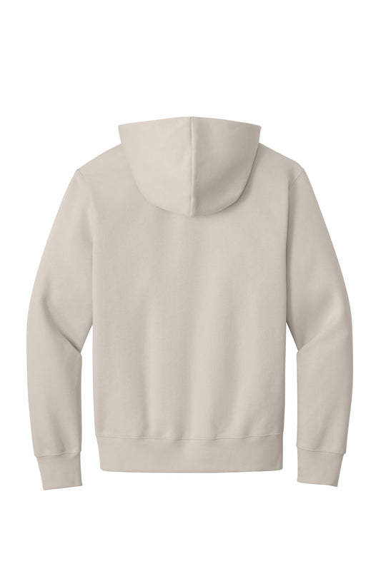 BELLA+CANVAS Unisex 10-Ounce Heavyweight Full-Zip Hooded Sweatshirt - Dust - flat back