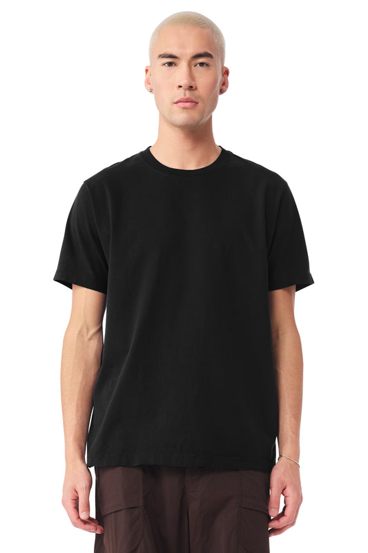 BELLA+CANVAS Unisex Heavyweight Garment-Dyed Tee - Black - front