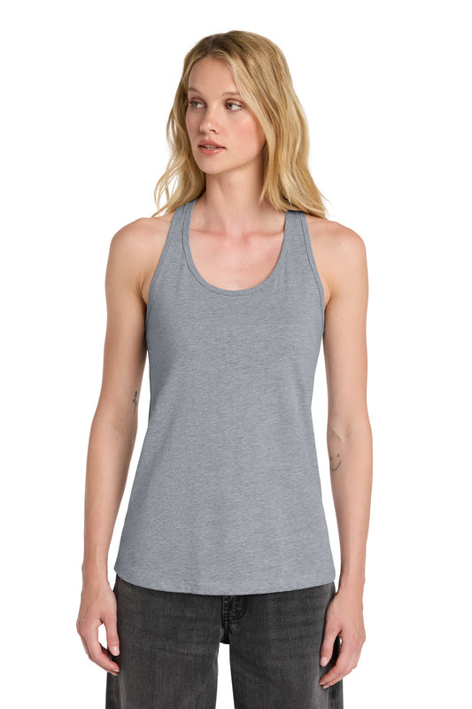 BELLA+CANVAS Women's Jersey Racerback Tank - Athletic Heather - front