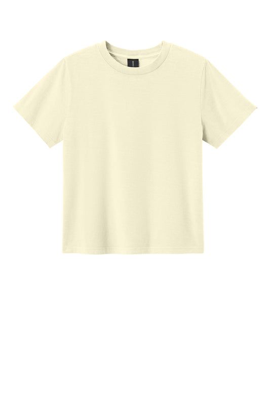 BELLA+CANVAS Women's Heavyweight Garment-Dyed Tee - Buttermilk - front