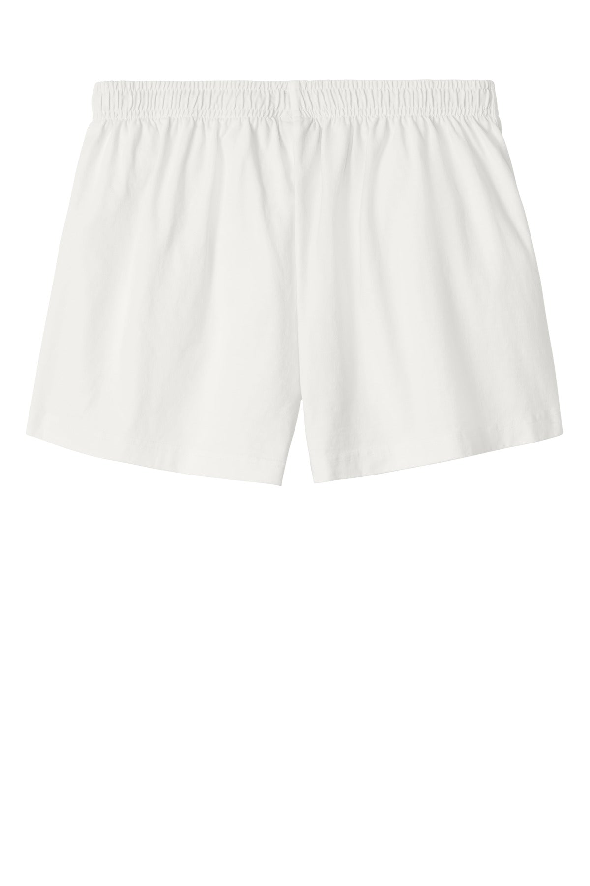 BELLA+CANVAS Women's Heavyweight Garment-Dyed Short - Vintage White - flat back