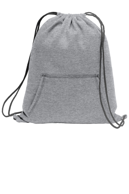 Port & Company Core Fleece Sweatshirt Cinch Pack - Athletic Heather - front