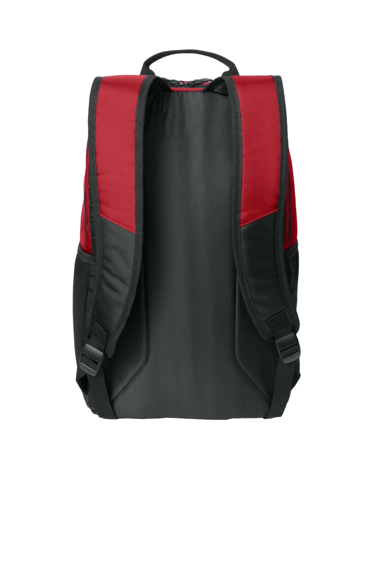 Sport-Tek Rec Backpack - Deep Red - flat back