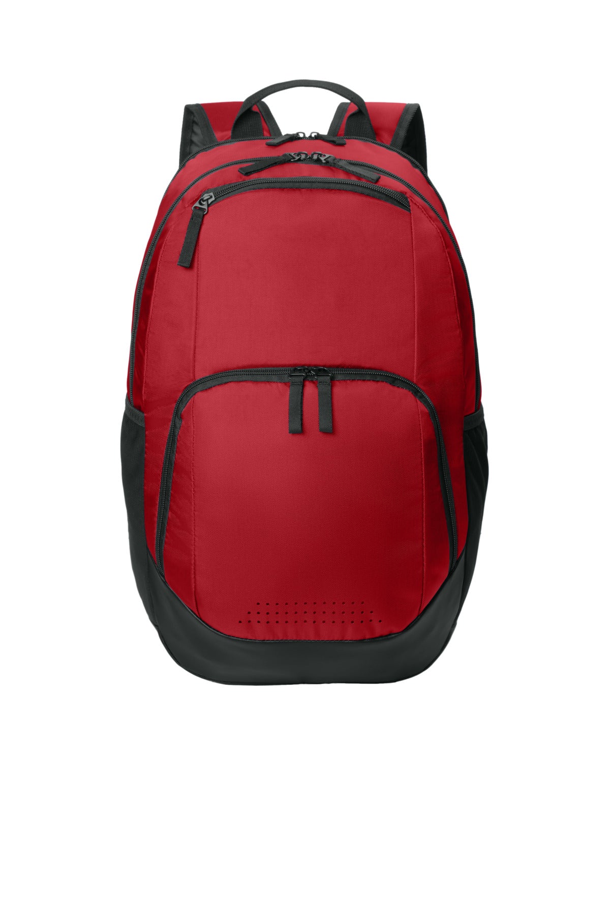 Sport-Tek Rec Backpack - Deep Red - front