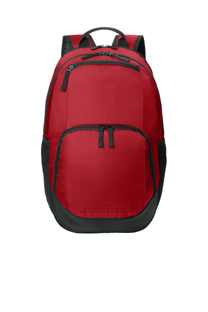 Sport-Tek Rec Backpack - Deep Red - front