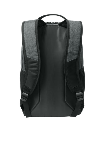 Sport-Tek Rec Backpack - Heather Grey - flat back
