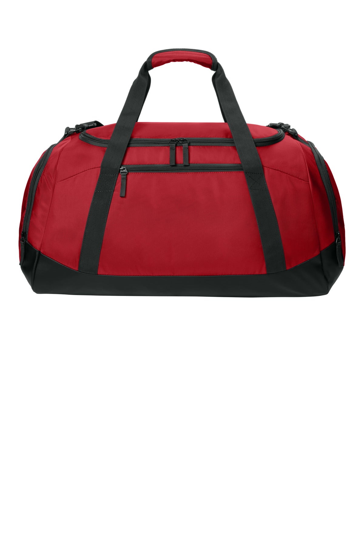 Sport-Tek Large Rec Duffel - Deep Red - front