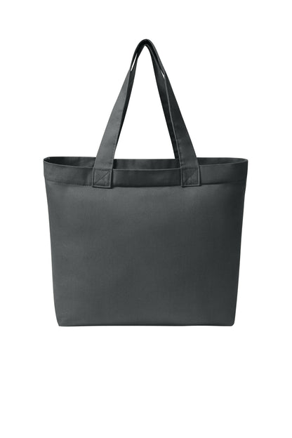 Comfort Colors Everyday Tote - Graphite - flat back