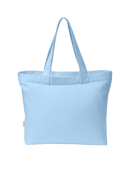 Comfort Colors Everyday Tote - Hydrangea - flat back