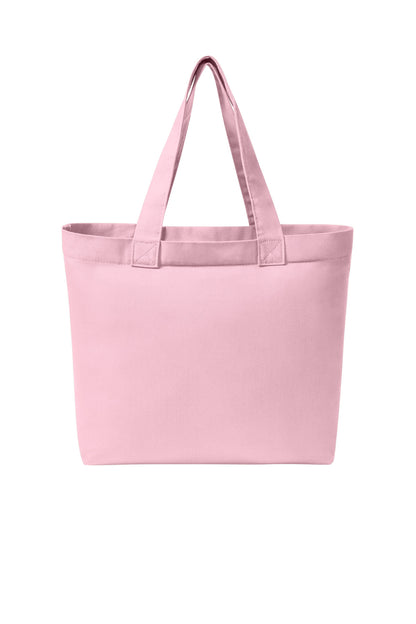 Comfort Colors Everyday Tote - Rose Quartz - flat back
