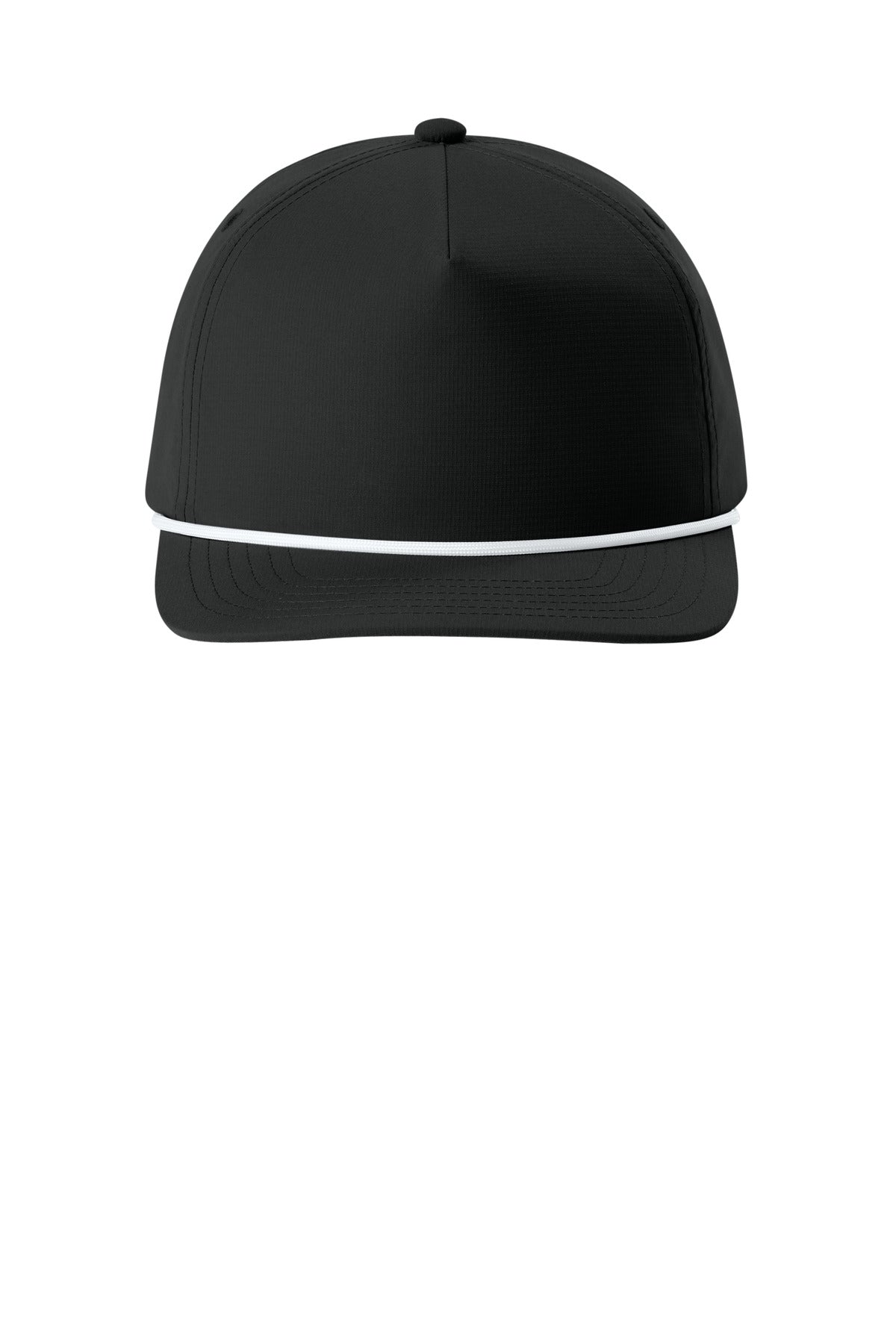 Comfort Colors Rope Cap - Black - flat front